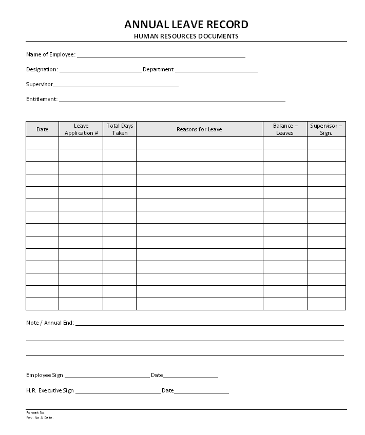 Sample Annual Leave Request Form The Document Template Images And Photos Finder