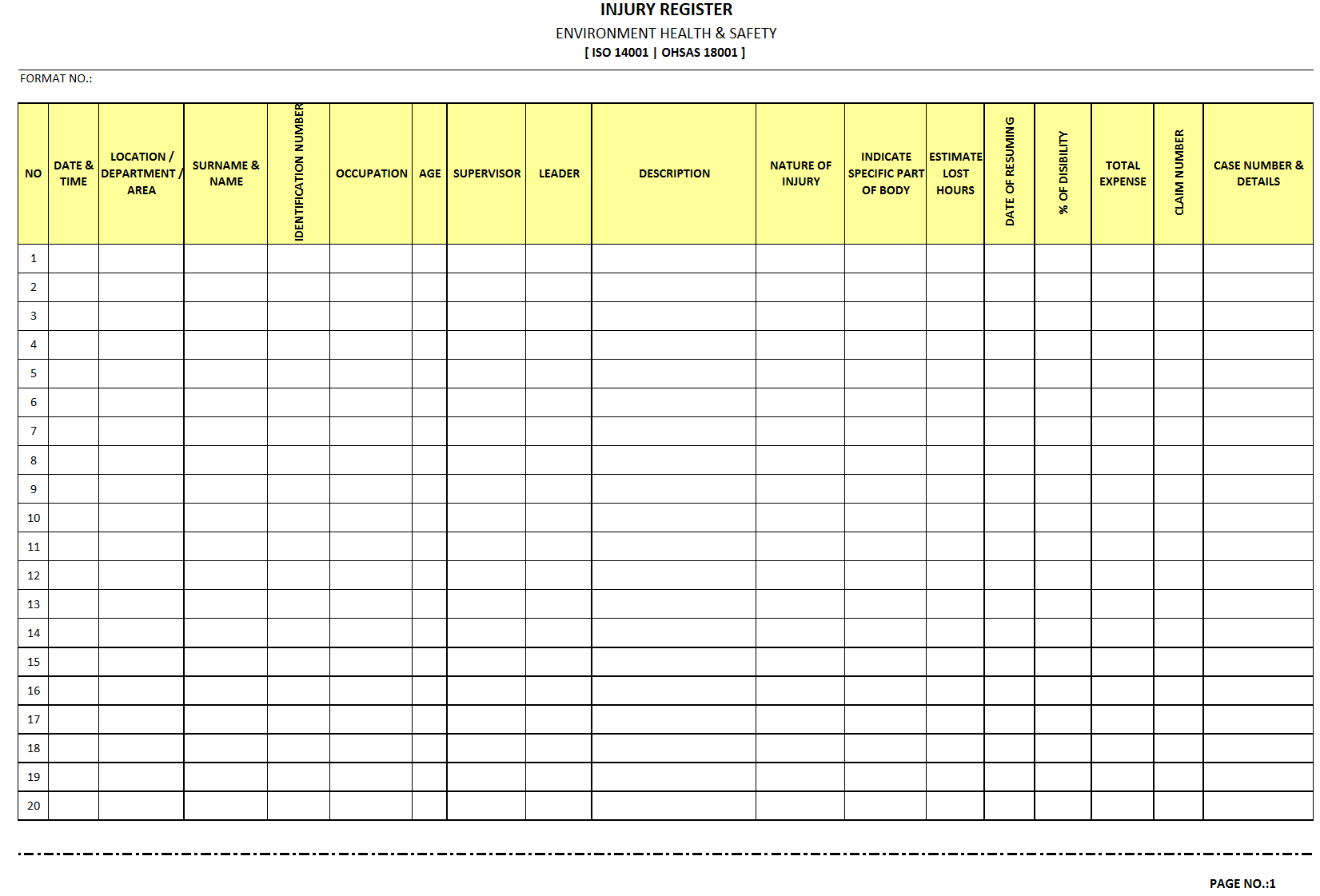 injury-register-format-samples-word-document-download