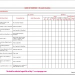 5S Audit checklist for Maintenance template