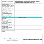 Vendor Registration Form Page No.2