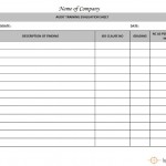 Audit Training Evaluation Sheet