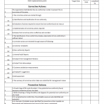 CAPA implementation form template