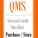 Internal Audit Checklist for Purchase