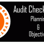Planning and Objectives audit checklist points