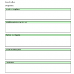 Customer complain investigation