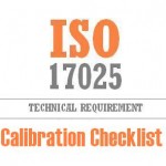 Calibration Checklist