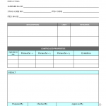 Material Control form