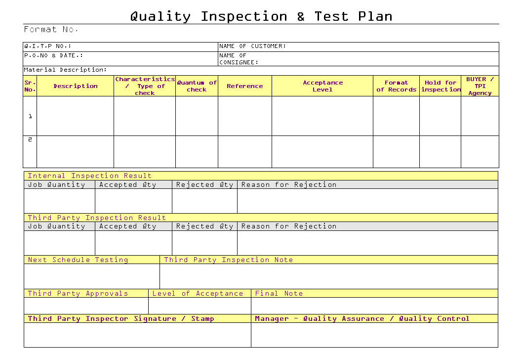 Test Plan Template Excel from www.inpaspages.com