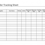 purchase order tracking excel sheet archives