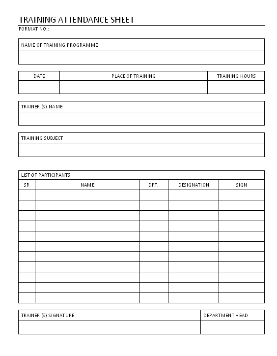 Employee Attendance Sheet Template from www.inpaspages.com