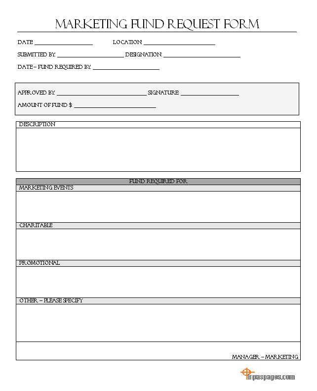 Request For Funds Template from www.inpaspages.com