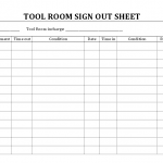 tool rectification report army tool sign out sheet
