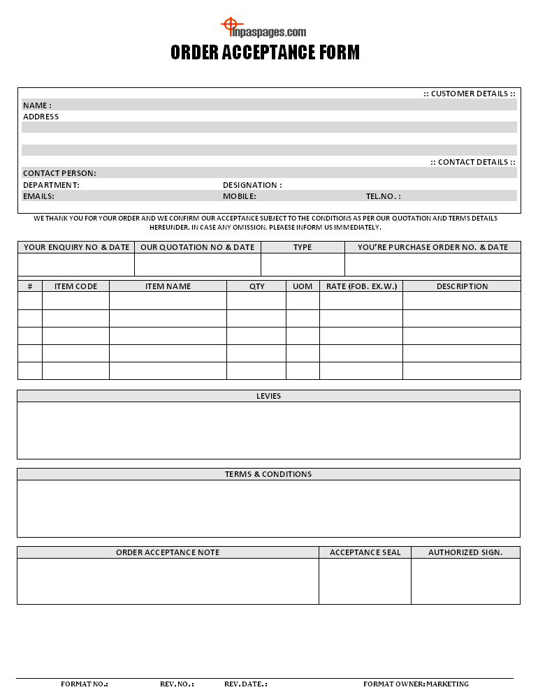 Word Template Order Form from www.inpaspages.com