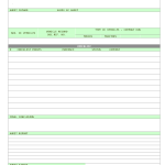 Transportation audit checklist