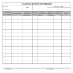 Standards distribution Register