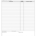 Compliance checklist