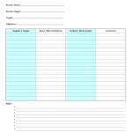 Input – output plan