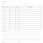 Line issue note