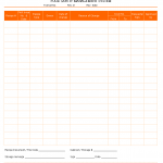 Food Recipe change log