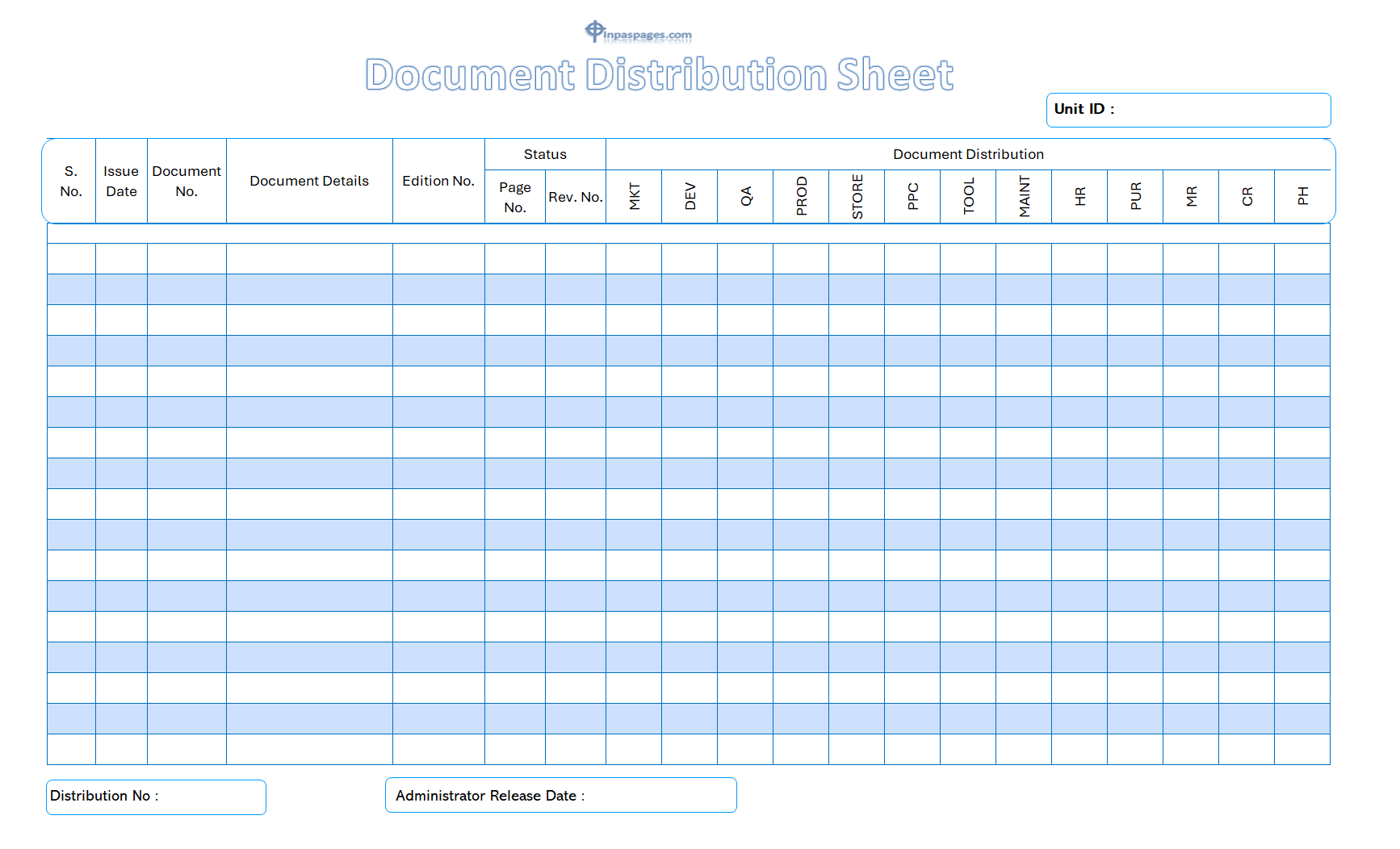 Business Tracker Excel Sheet Preview