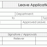 Leave Application Form