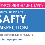 Safety inspection checklist for Storage Tanks