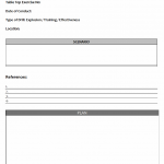 Table Top Exercise PART -1