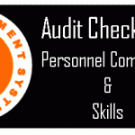 Personnel Competency & Skills audit checklist point