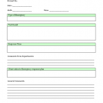 Emergency Response test form