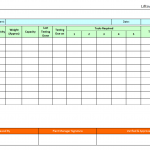 Lifting Equipment review form