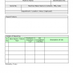 Machine Maintenance Plan