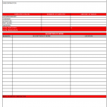 Contractor Daily report