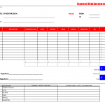 Expense Reimbursement Form