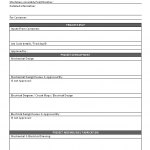 Machinery design project form page 1