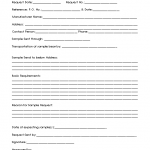 Purchase product sample request form