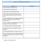 waste evaluation form