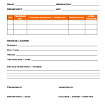 Non technical training proposal