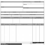 Packing list format