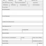 Process inspection form