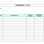 Training Card