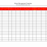 Waste Management Template