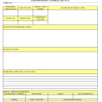 Engineering Change notice