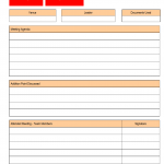 Kickoff Meeting Format