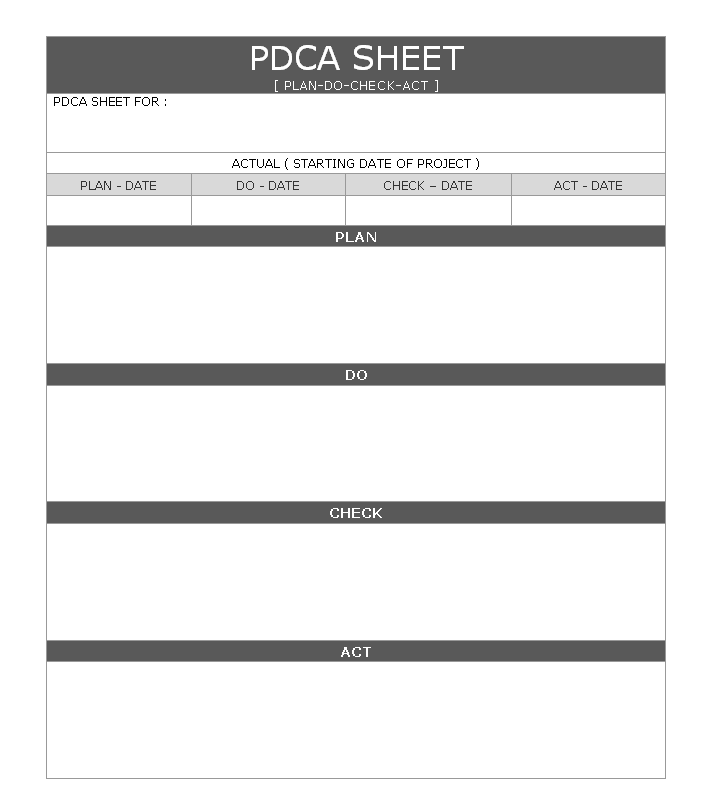 pdca-sheet