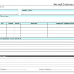 Annual Business Review
