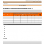 Process study analysis sheet