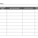 Spare parts inventory