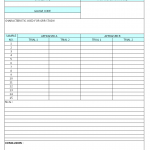 Attribute gauge R & R study