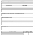 Product Quality Evaluation