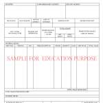 Export Commercial Invoice